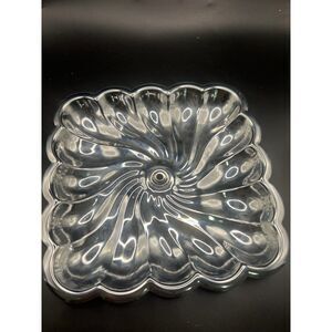 Vintage Shelton Ware English Silver Silverplated Fluted/Scallop Serving Plate